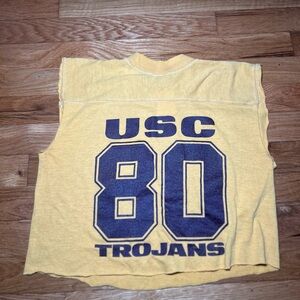 Yellow USC Trojans Sleeveless Shirt